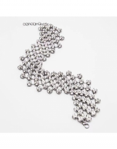 Replica  Exaggerated Party Rhinestone Necklace For Women #799107 $20.28 USD for Wholesale