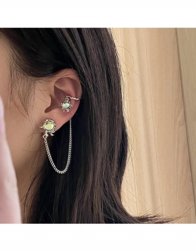 Replica Trendy Alloy Asymmetry Ladies Earrings #799110 $5.40 USD for Wholesale