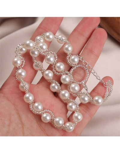 Replica Ladies Faux Pearl  Beads Necklace #799112 $5.94 USD for Wholesale