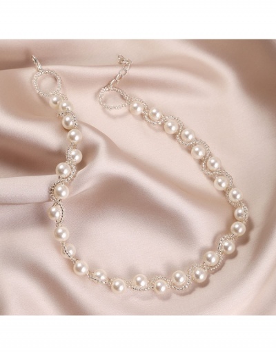 Replica Ladies Faux Pearl  Beads Necklace #799112 $5.94 USD for Wholesale