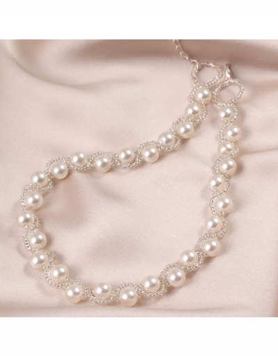 Replica Ladies Faux Pearl  Beads Necklace #799112 $5.94 USD for Wholesale