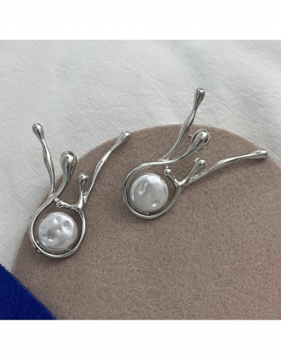 Replica Unique Chic Faux Pearl Earring For Ladies #799115 $7.48 USD for Wholesale