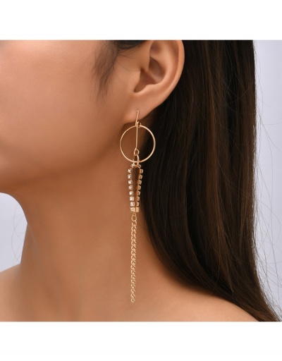 Fashion Vintage Rhinestone Long Earrings For Women #799141 $6.30 USD, Wholesale Fashion Earrings