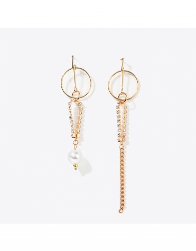 Replica Fashion Vintage Rhinestone Long Earrings For Women #799141 $6.30 USD for Wholesale