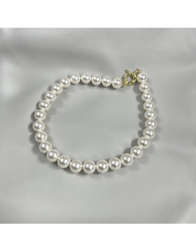  French Retro Faux Pearl Necklace For Women #799144 $12.04 USD, Wholesale Fashion Necklaces