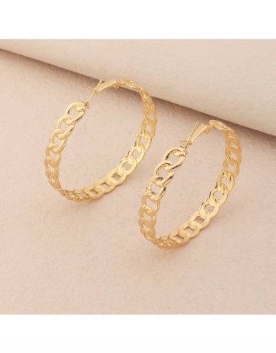  Fashion Golden Metal Easy Matching Earrings #799152 $6.38 USD, Wholesale Fashion Earrings