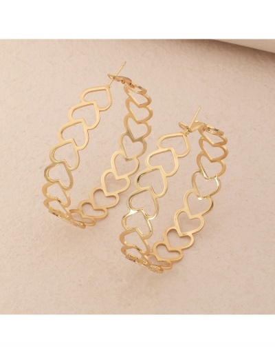 Replica  Fashion Golden Metal Easy Matching Earrings #799152 $6.38 USD for Wholesale