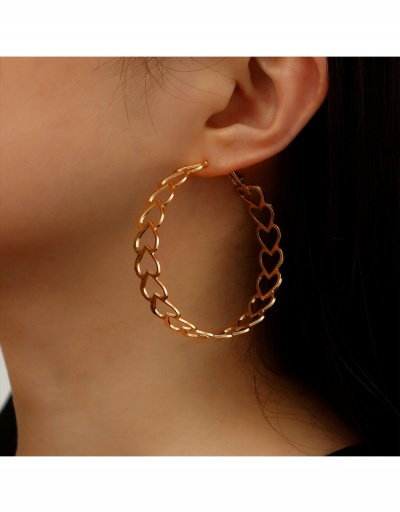 Replica  Fashion Golden Metal Easy Matching Earrings #799152 $6.38 USD for Wholesale