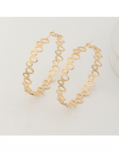 Replica  Fashion Golden Metal Easy Matching Earrings #799152 $6.38 USD for Wholesale