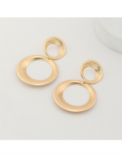 Replica  Metal Golden Fashion Ring Earrings For Ladies #799156 $6.38 USD for Wholesale