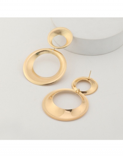 Replica  Metal Golden Fashion Ring Earrings For Ladies #799156 $6.38 USD for Wholesale