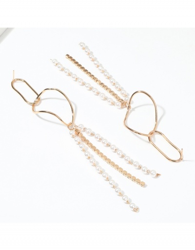 Replica  Creative Exquisite Claw Faux Pearl Women's Earrings #799158 $6.40 USD for Wholesale