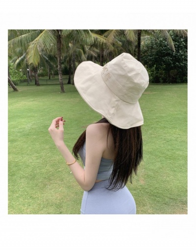  Korean Version Fashion Versatile Sunscreen Hat For Women #799159 $12.94 USD, Wholesale Fashion Hats