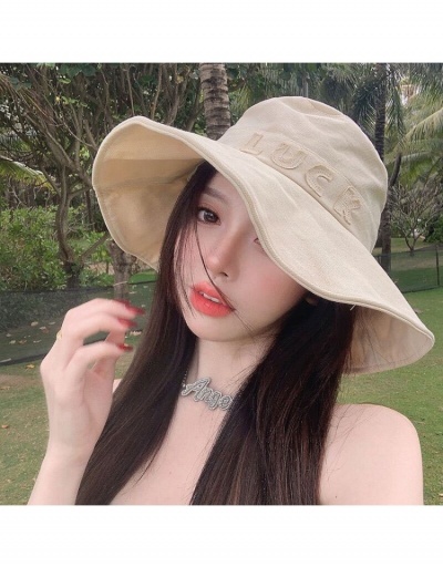 Replica  Korean Version Fashion Versatile Sunscreen Hat For Women #799159 $12.94 USD for Wholesale