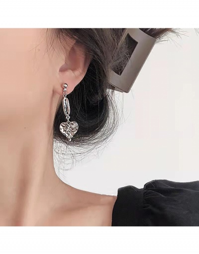 Replica Vintage Easy Matching Heart Earrings For Ladies  #799160 $5.20 USD for Wholesale