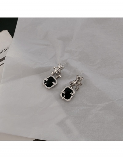 Lovely Bear Zircon Earrings For Ladies #799161 $4.24 USD, Wholesale Fashion Earrings