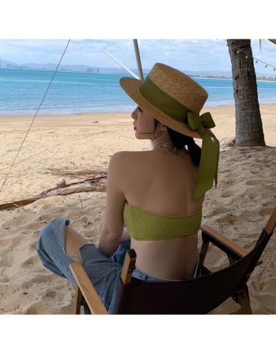  Summer Straw Bow Patch Beach Women Hat #799166 $21.25 USD, Wholesale Fashion Hats