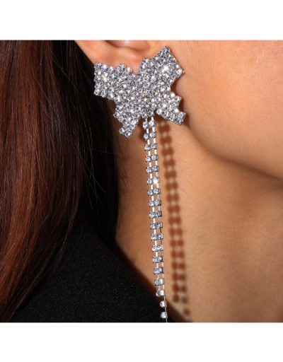  Fashion Shiny Personality Rhinestone Earrings For Women #799168 $10.33 USD, Wholesale Fashion Earrings