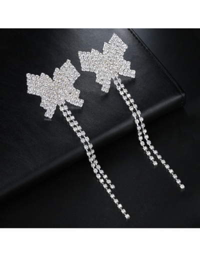 Replica  Fashion Shiny Personality Rhinestone Earrings For Women #799168 $10.33 USD for Wholesale