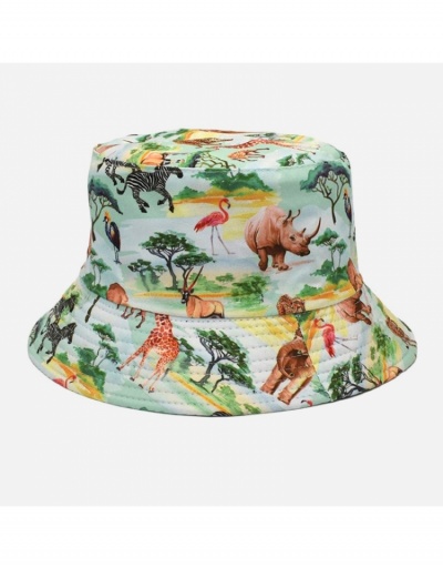  Versatile Animal Printing Bucket Hats #799176 $9.34 USD, Wholesale Fashion Hats