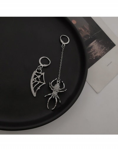 Replica Hip Hop Spider Design Zircon Necklaces For Women #799177 $4.84 USD for Wholesale