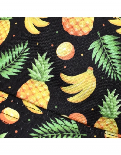 Replica  Summer Pineapple Printing Bucket Hat #799178 $9.34 USD for Wholesale