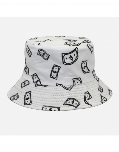  Dollar Pattern Unisex Bucket Hat #799182 $9.34 USD, Wholesale Fashion Hats