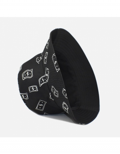 Replica  Dollar Pattern Unisex Bucket Hat #799182 $9.34 USD for Wholesale