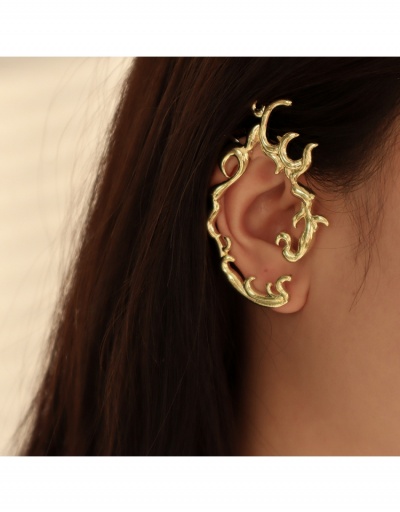 Replica Street Metal Geometric Solid One Piece Earring #799183 $7.21 USD for Wholesale