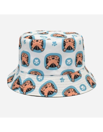 Fishing Cute Pattern Unisex Bucket Hat #799186 $9.00 USD, Wholesale Fashion Hats