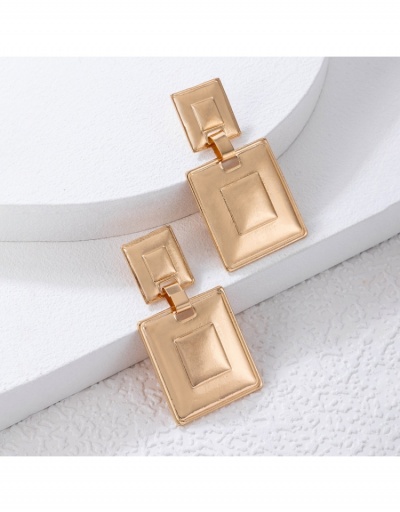 Replica Alloy Material Simple Design Earrings For Women #799187 $4.75 USD for Wholesale