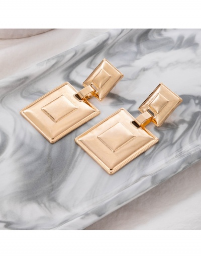 Replica Alloy Material Simple Design Earrings For Women #799187 $4.75 USD for Wholesale