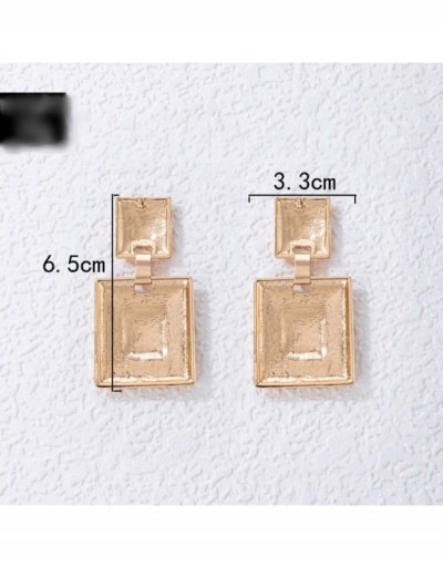 Replica Alloy Material Simple Design Earrings For Women #799187 $4.75 USD for Wholesale