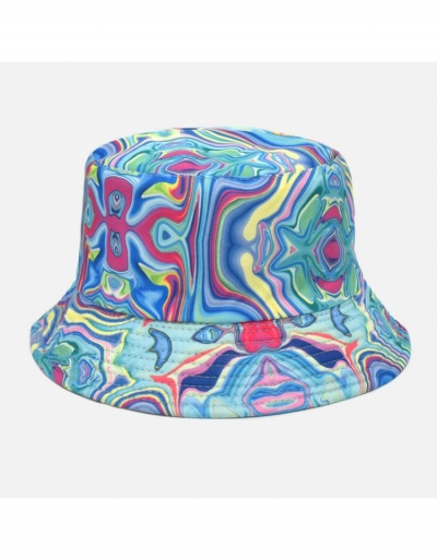 Outdoor Print Contrast Color Fisherman Hat #799203 $9.00 USD, Wholesale Fashion Hats