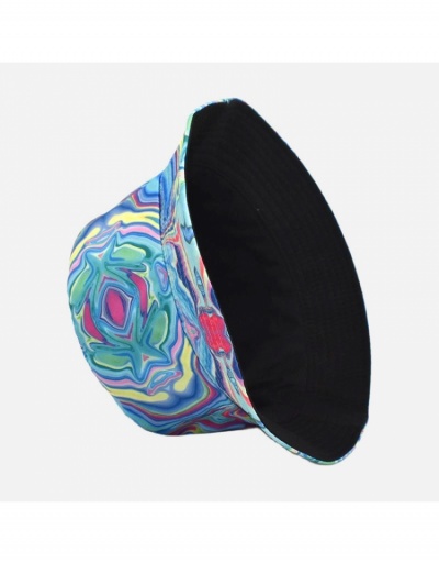 Replica Outdoor Print Contrast Color Fisherman Hat #799203 $9.00 USD for Wholesale