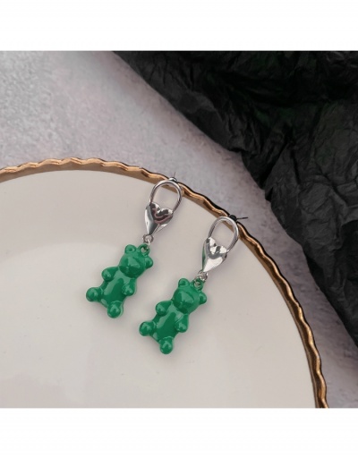  Cute Bear Versatile Design Women's Earrings #799204 $5.23 USD, Wholesale Fashion Earrings