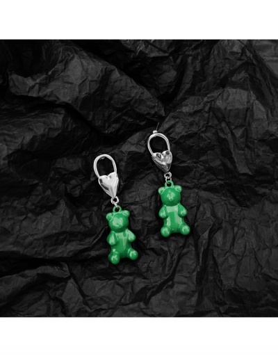 Replica  Cute Bear Versatile Design Women's Earrings #799204 $5.23 USD for Wholesale