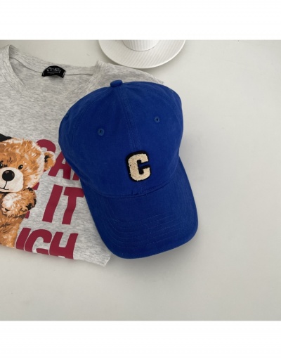  Korean Style Letter Versatile Baseball Cap #799206 $13.33 USD, Wholesale Fashion Hats