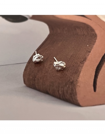 Replica  Irregular Metal Versatile Small Earrings For Women #799207 $6.10 USD for Wholesale