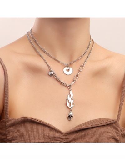 Fashion Skull Metal  Pendant Necklace #799212 $4.94 USD, Wholesale Fashion Necklaces