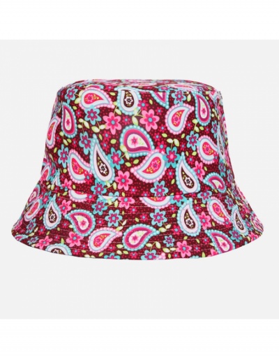  Outdoor Flower Printing Double-sided Personality Hat #799213 $8.76 USD, Wholesale Fashion Hats