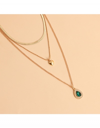 Replica  Creative Multi-layer Flat Snake Chain Necklace #799226 $5.38 USD for Wholesale