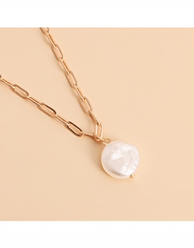 Replica  Fashion Simple Double-layer Faux Pearl Collarbone Chain #799229 $4.30 USD for Wholesale