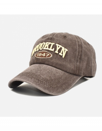  Casual Embroidery Letter Women's Sunscreen Baseball Cap #799230 $10.14 USD, Wholesale Fashion Hats