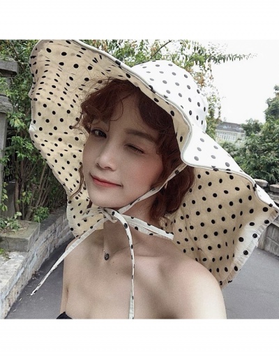 Replica  Holiday Fashion Polka Dots Summer Fisherman's Hat #799232 $16.36 USD for Wholesale