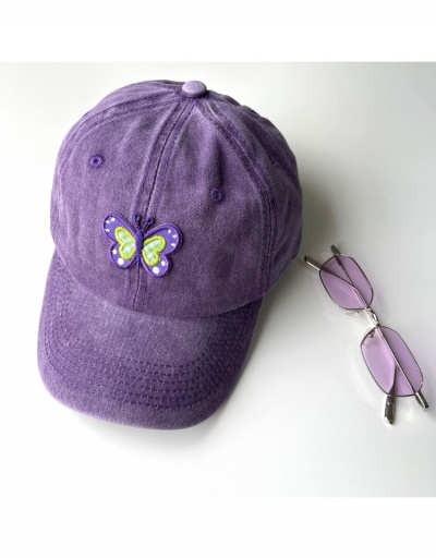 Replica  Cute Butterfly Pattern Summer Cap #799234 $8.78 USD for Wholesale