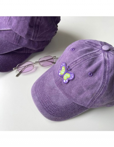 Replica  Cute Butterfly Pattern Summer Cap #799234 $8.78 USD for Wholesale