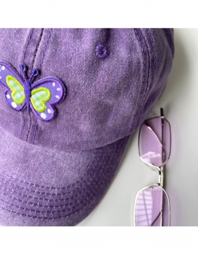 Replica  Cute Butterfly Pattern Summer Cap #799234 $8.78 USD for Wholesale