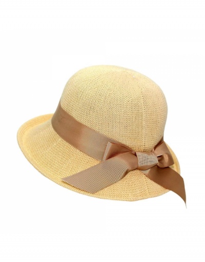 Replica Stylish Casual Beach Sun Hats For Women #799237 $13.18 USD for Wholesale