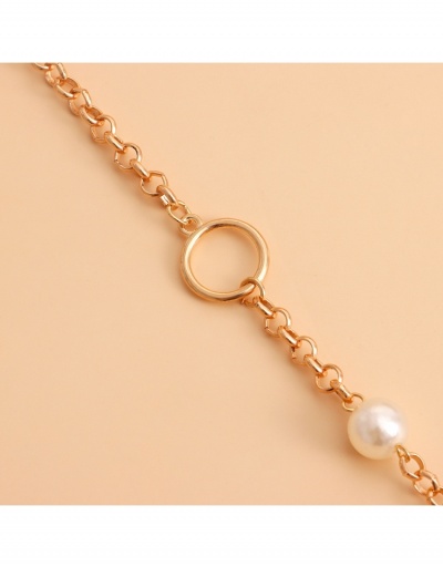 Replica  Simple Pearl Pendant Tassels Necklace #799239 $3.87 USD for Wholesale